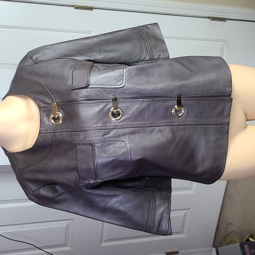 Michael Kors Leather Top